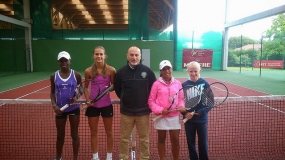 Campeonato de Espaa Alevn (Ferrol) - Finalistas dobles femenino, © FGT