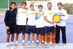 Equipo Masculino Comunidad Valenciana, campen, © Academia Equelite - Juan Carlos Ferrero