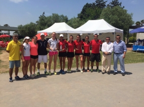 CT Tarragona y CT Oromana, ganador y finalista consolacin femenina, © RFET