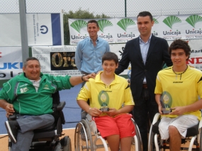 V Open Ciudad de Marbella - Roberto Chamizo y Daniel Caverzaschi, campeones dobles, © RFET