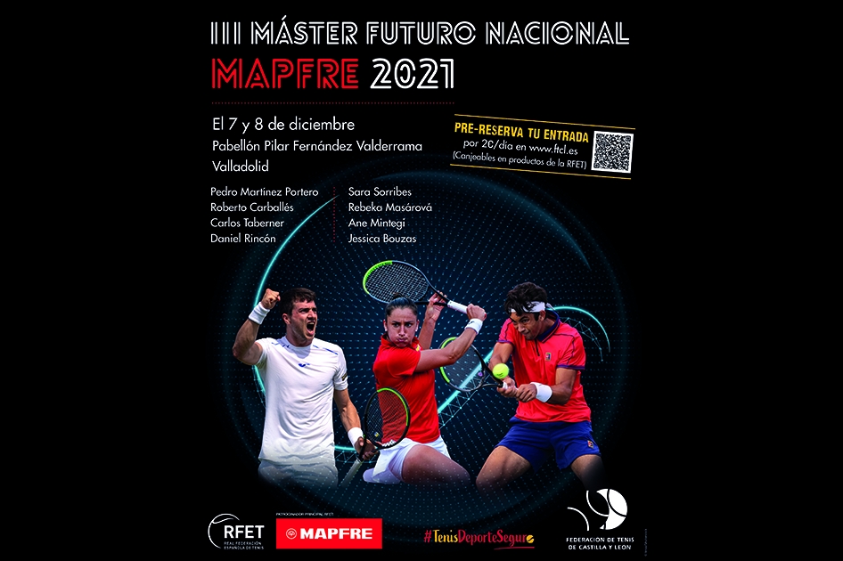 El Mster MAPFRE de Tenis celebrar su tercera edicin en Valladolid
