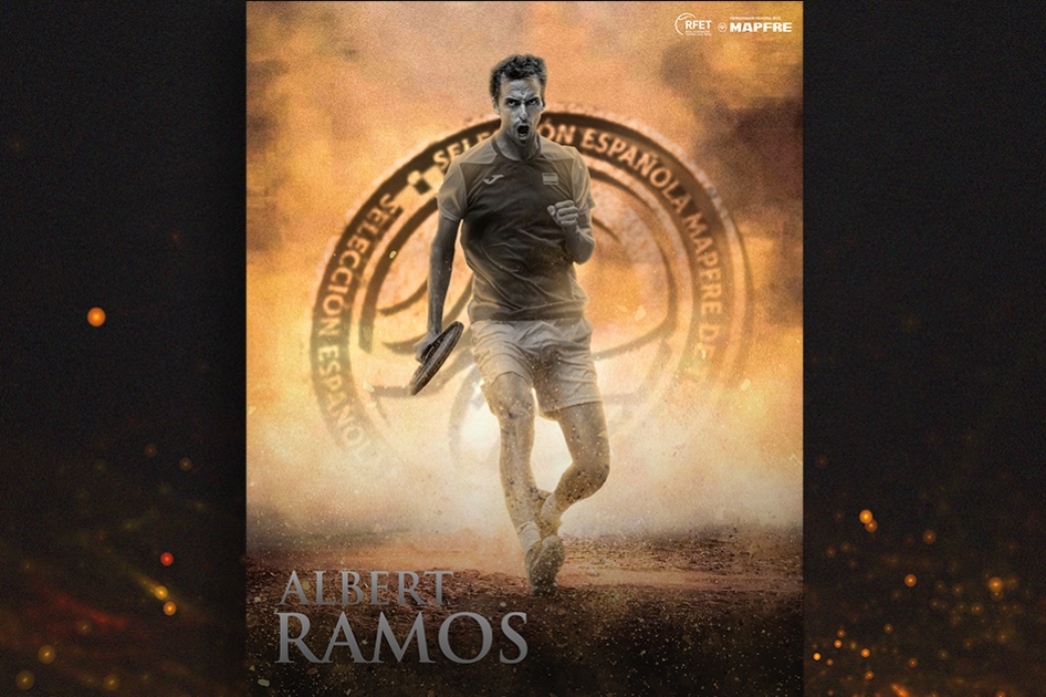 Ramos sustituye a Alcaraz en la Seleccin Espaola MAPFRE de Tenis que jugar la Copa Davis en Valencia