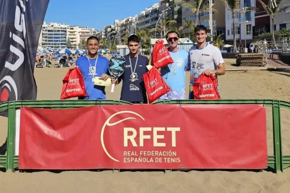 Gran Canaria abre el circuito mundial de tenis playa 2024