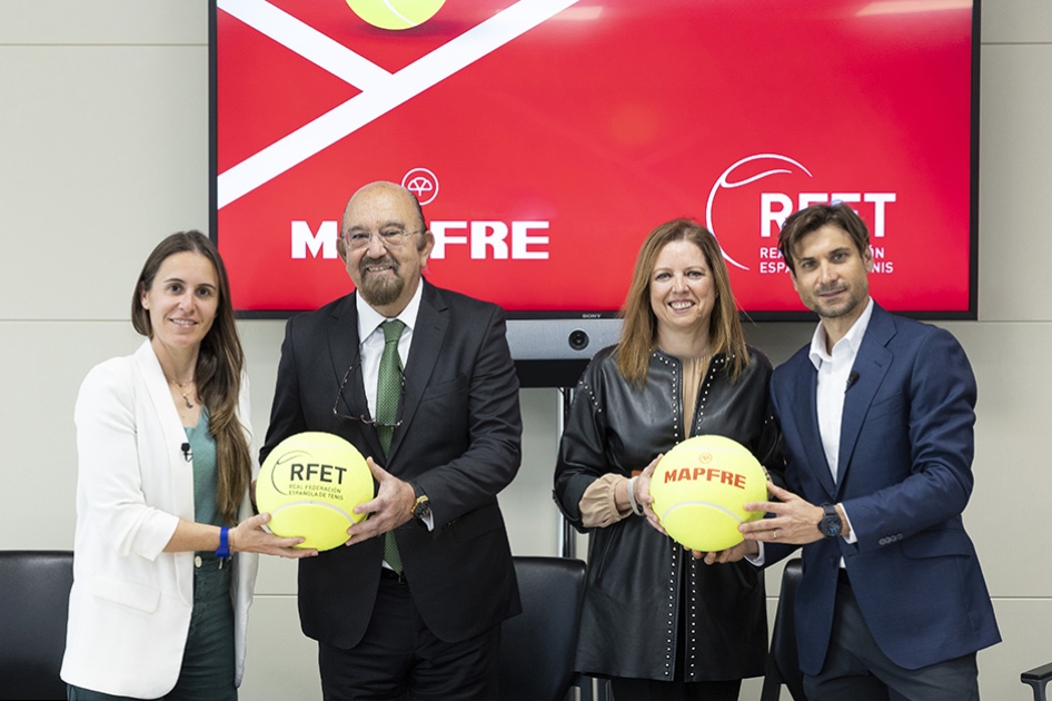 La RFET y MAPFRE extienden su compromiso con el futuro del tenis espaol