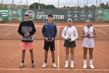 Rafael García Doménech y Sofía Kova se llevan el internacional Sub'16 de Lleida