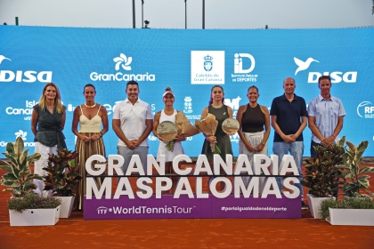 La brasileña Laura Pigossi se lleva el W100 Gran Canaria Maspalomas