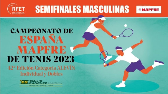 Campeonato de Espaa MAPFRE de Tenis Alevn 2023 - Semifinales Masculinas