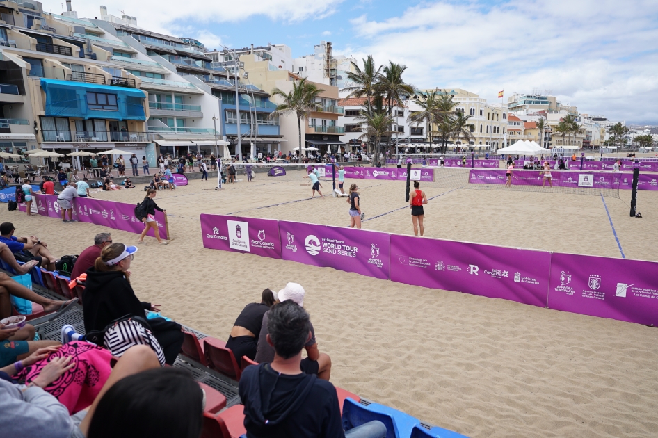 La lite del tenis playa mundial se cita este fin de semana en el Sand Series Classic de Gran Canaria