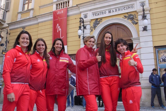 Fed Cup: Italia vs Espaa
