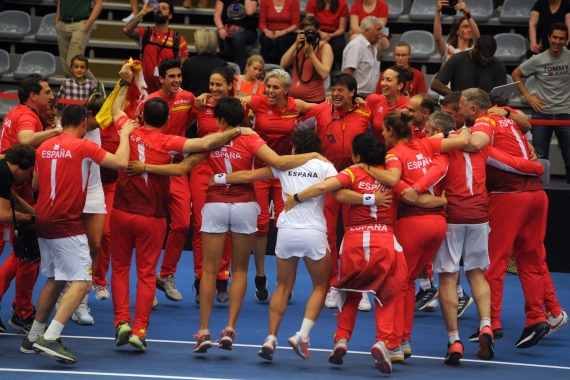 Fed Cup: Blgica vs Espaa