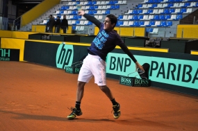 Entrenamiento de Nicols Almagro, © RFET