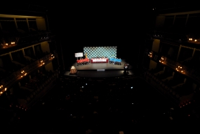 Sorteo en el Teatro Campoamor de Oviedo, © RFET