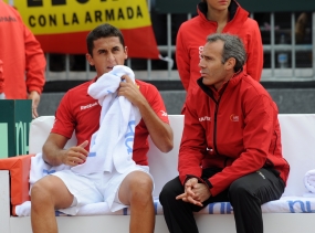 lex Corretja y Nicols Almagro, © RFET