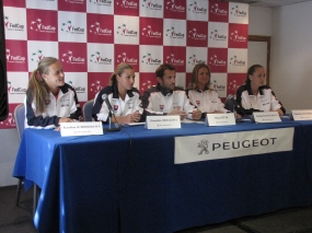 Rueda de prensa de Eslovaquia, © RFET