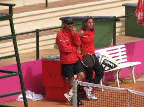 La seleccionadora espaola, Arantxa Snchez, © RFET