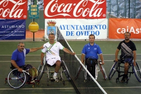 XI Open Ciudad de Oviedo - Juanjo Rodríguez y Juan Gutiérrez, campeones de dobles, © RFET
