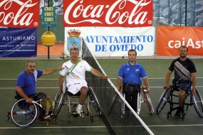 XI Open Ciudad de Oviedo - Juanjo Rodrguez y Juan Gutirrez, campeones de dobles, © RFET