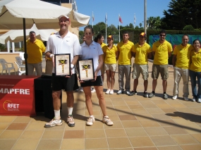 Campeones Dobles Mixtos 100-120, © RFET