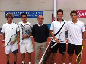 Finalistas dobles masculino, © RFET