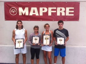 Campeones y finalistas, © RFET
