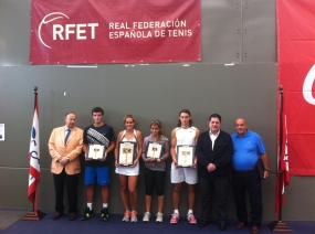Campeones y finalistas, © RFET
