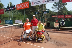 Juanjo Rodrguez y Roberto Chamizo, subcampeones de dobles, © RFET