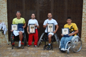 Campeones y finalistas de dobles, © RFET