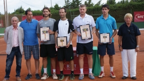 Finalistas dobles masculino, © RFET