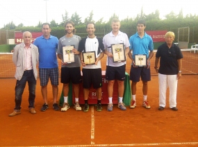 Finalistas dobles masculino, © RFET