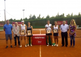 Finalistas dobles femenino, © RFET