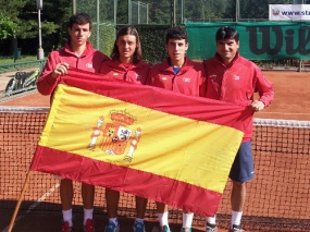 Seleccin Espaola Jnior Masculina en la Copa Galea-Valerio, © RFET