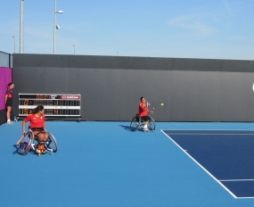Juegos Paralmpicos Londres 2012 - Lola Ochoa y Elena Jacinto, © RFET