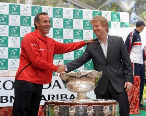 lex Corretja y Jim Courier, © RFET