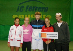 Equipo de la Comunidad Valenciana, subcampen femenino, © RFET