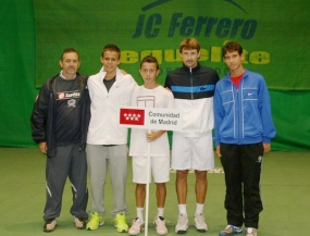Equipo de la Comunidad de Madrid, campen masculino, © RFET