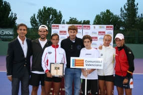 Equipo de la Comunidad Valenciana, subcampeón femenino, © RFET