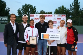 Equipo de la Comunidad Valenciana, subcampen femenino, © RFET
