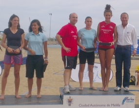 Podium Femenino, © RFET