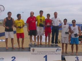 Podium masculino, © RFET