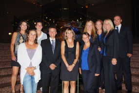 Cena oficial equipos, © RFET