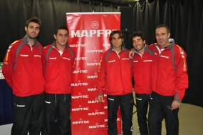 Rueda de prensa de la Seleccin Espaola Mapfre, © RFET