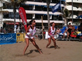 Grimanesa Santana y Carolina Miranda, campeonas del torneo internacional de Gran Canaria-1 (G4), © RFET