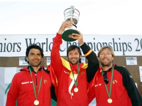 Equipo espaol +35, campen de la Italia Cup, © RFET