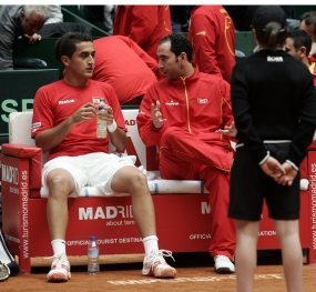 Nicols Almagro y Albert Costa, © RFET