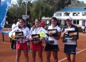 Finalistas dobles femenino, © RFET