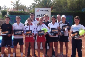 Campeones y finalistas dobles, © RFET