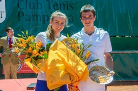 Pedro Martnez Portero y Paula Badosa, © RFET