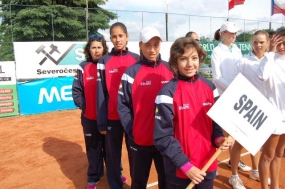 Europa Cup - Seleccin Espaola Mafpre Infantil Femenina en Rakovnik (Rep. Checa), © RFET