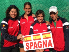 Europa Cup - Seleccin Espaola Mafpre Infantil Femenina en Loano (Italia), © RFET