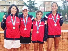 Europa Cup - Seleccin Espaola Mafpre Infantil Femenina Subcampeona en Loano (Italia), © RFET